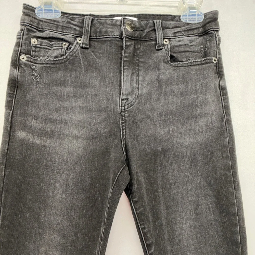 Pistola Skinny Jeans Womens 27 Faded Black Distressed P6034EFB-HLM Denim Pants